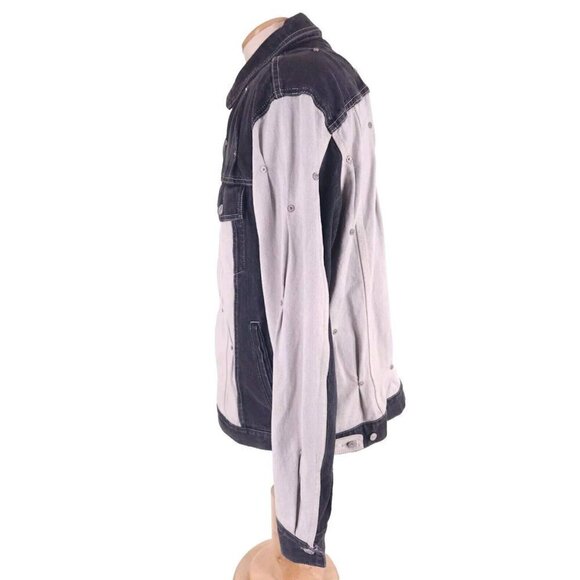 KUSIKOHC Exclusive Gray Denim Jacket XL New - Picture 6 of 15